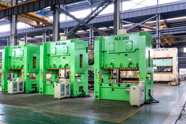 مهر زنی قطعات طراحی فلزی شکل گیری خط تولید دستگاه پانچ قدرت پرس