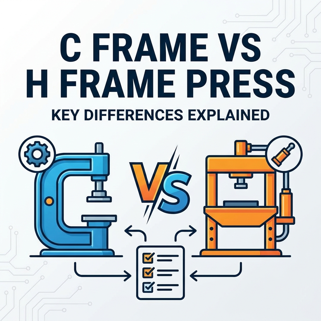 C Frame Press در مقابل H Frame Press: تفاوت های کلیدی توضیح داده شده است