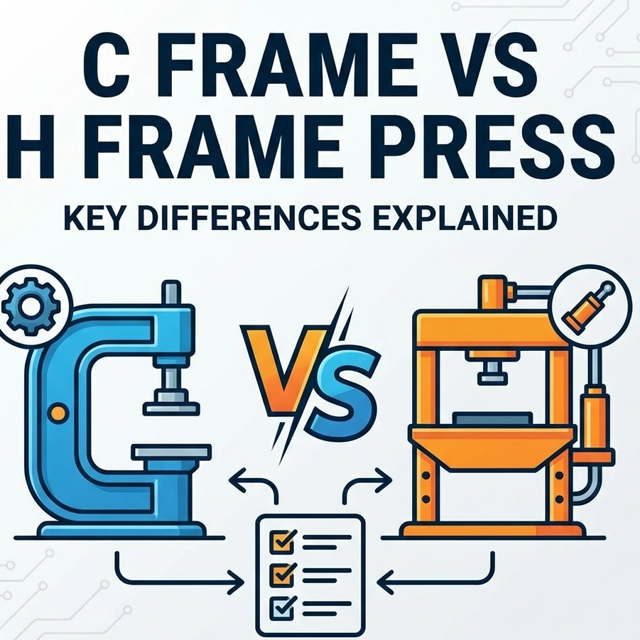C Frame Press در مقابل H Frame Press: تفاوت های کلیدی توضیح داده شده است